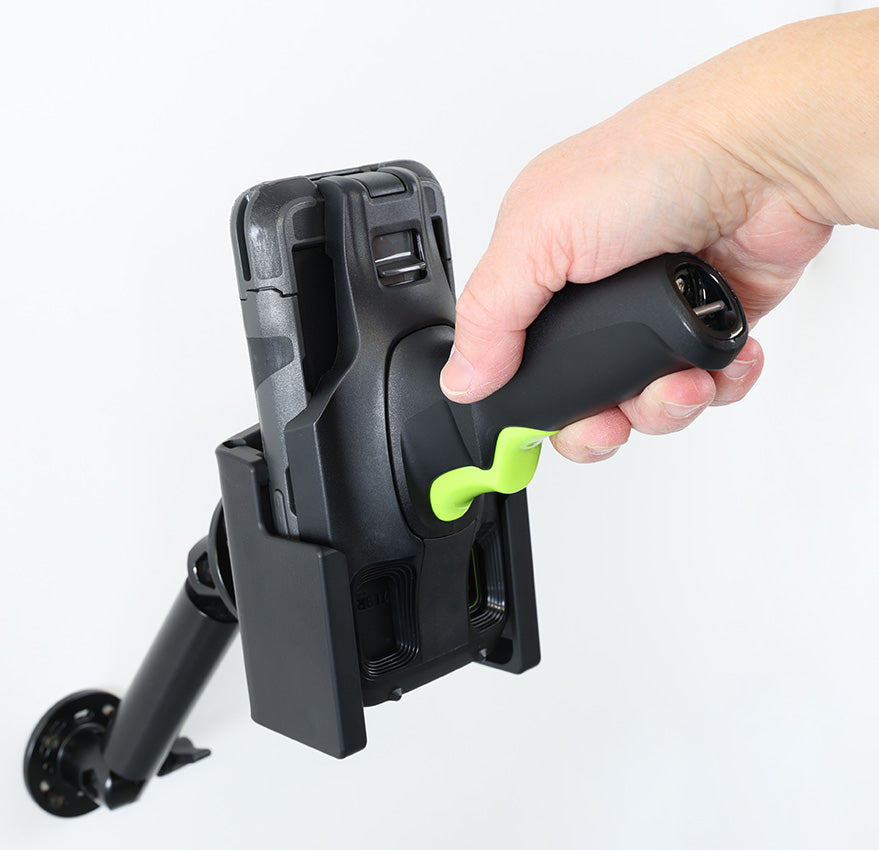 Brodit passieve houder voor Zebra TC501 met pistoolgreep en originele Rugged Boot, scherm - artikel 711499 - afbeelding 7