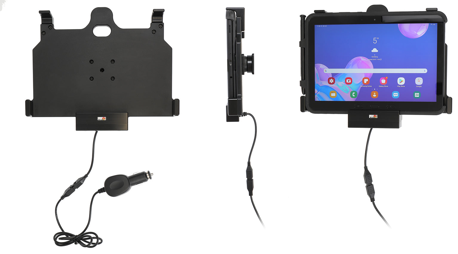 Brodit Actieve Houder 712209 - Tablethouder Samsung Galaxy Tab Active Pro T540/T545/T547/T547U