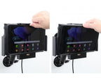 Brodit - Samsung Galaxy Tab Active2 SM-T390 / Samsung Galaxy Tab Active3 SM-T575 houder met 12/24V lader - Telefoon- & Tablet