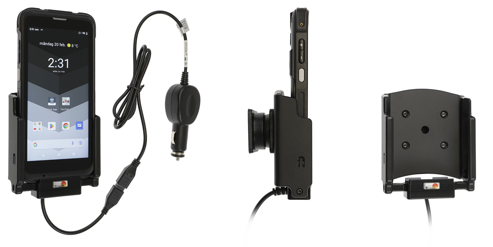 Active holder with cig-plug 712343