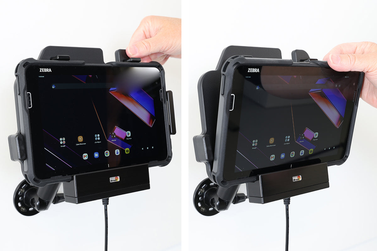 Brodit actieve houder met sigarettenaanstekeradapter voor Zebra ET401 8" - Telefoon- & - artikel 712486 - afbeelding 3