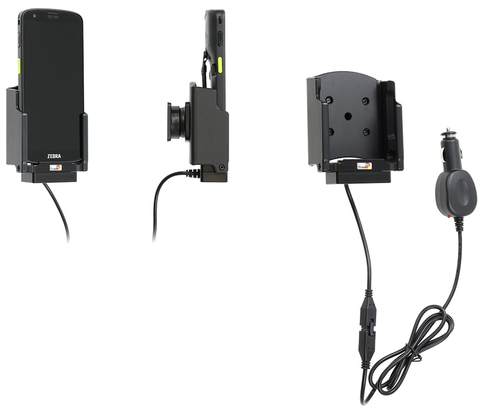 Brodit actieve houder met sigarettenaanstekeradapter voor Zebra TC101 en TC201 – afbeelding 6