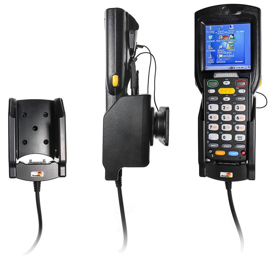 Brodit Actieve Houder 713027 - Scannerhouder Motorola MC3200 / Zebra MC3200