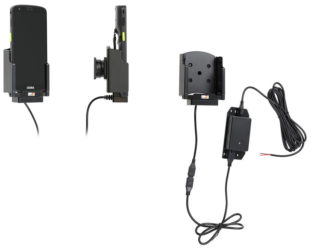 Brodit actieve houder voor vaste installatie voor Zebra TC101 en TC201 – afbeelding 6
