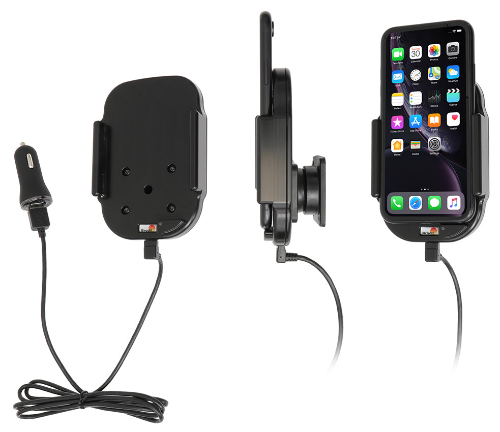 Brodit Qi Wireless Houder 718090 - Telefoonhouder Apple iPhone 11 / iPhone XR