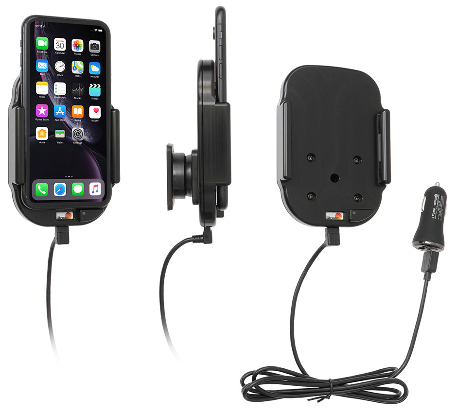 Qi Wireless Charging Phone Holder with car charger 718090