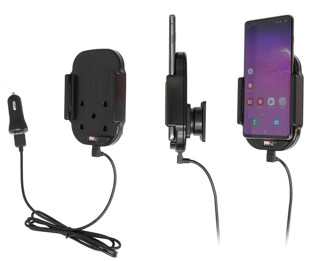 Brodit Qi Wireless Houder 718115 - Telefoonhouder Samsung Galaxy S10