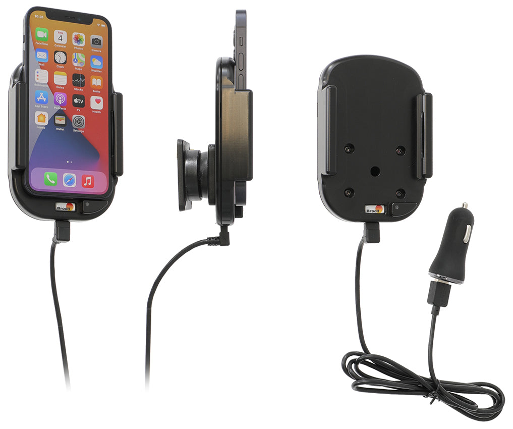 Qi Wireless Charging Phone Holder with car charger 718234