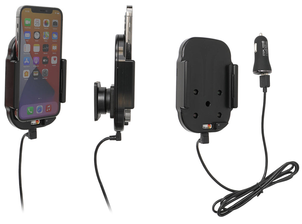 Qi Wireless Charging Phone Holder with car charger 718235