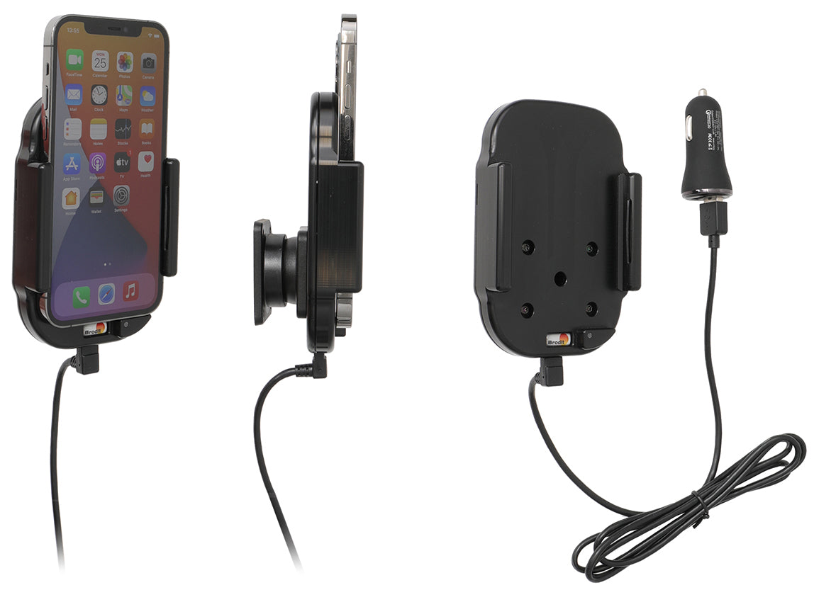 Qi Wireless Charging Phone Holder with car charger 718235
