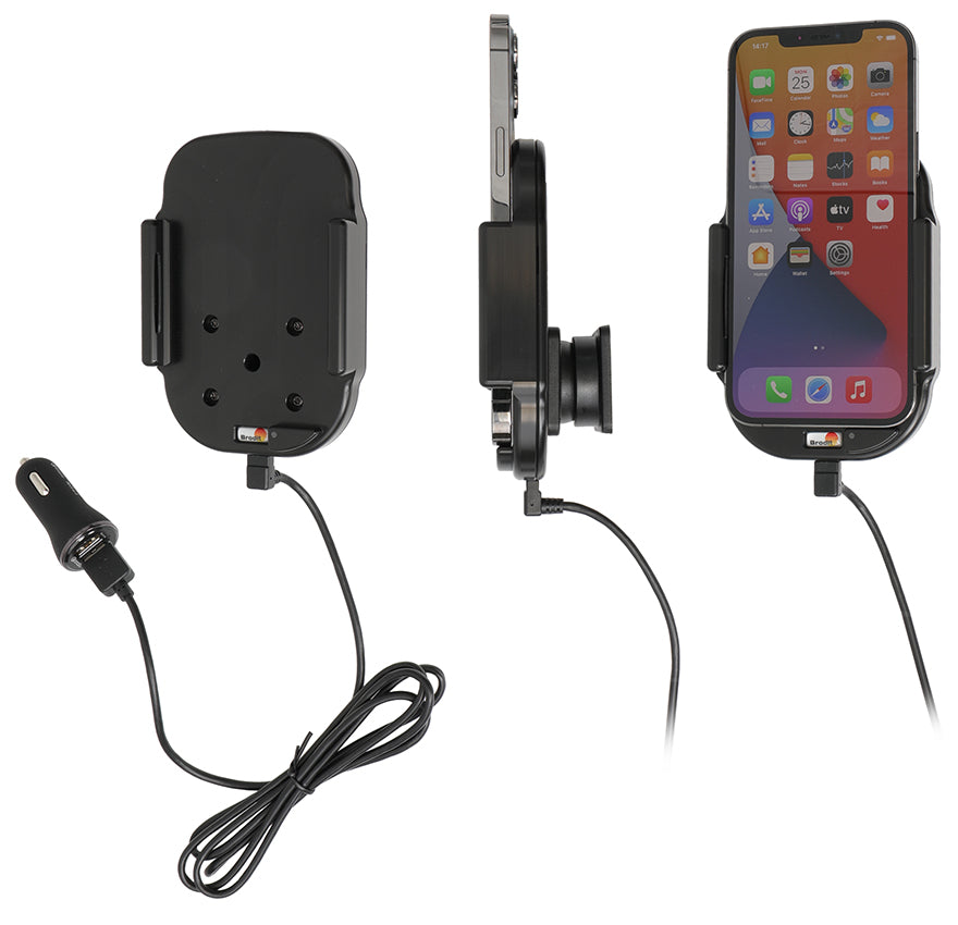 Brodit Qi Wireless Houder 718236 - Telefoonhouder Apple iPhone 12 Pro Max