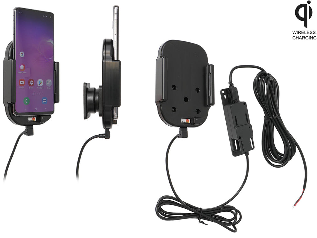 Qi wireless active holder for fixed installation 719115