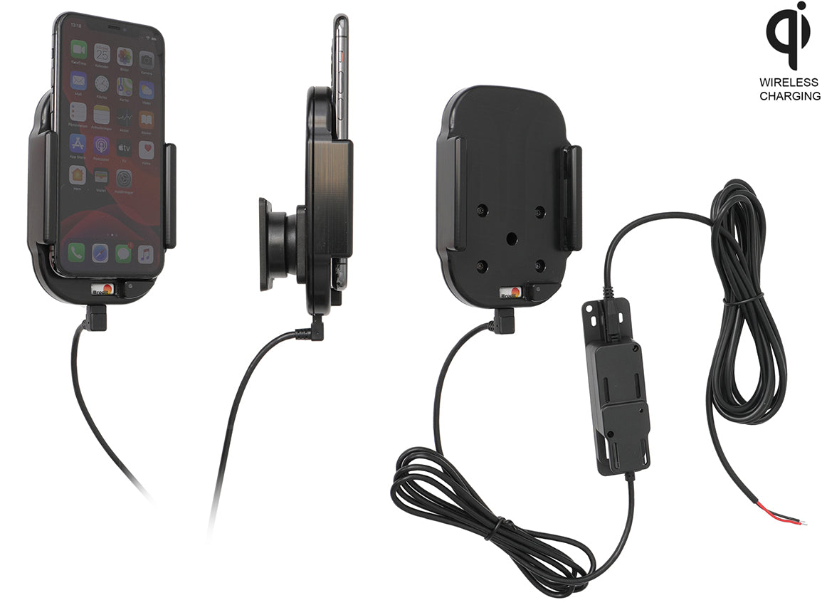 Qi wireless active holder for fixed installation 719161