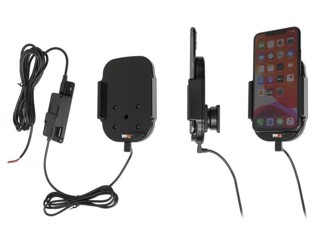 Brodit - Apple iPhone 11 Pro Max Qi Wireless Actieve houder met vaste voeding - Telefoon- & Tablethouder - artikel 719164 - a