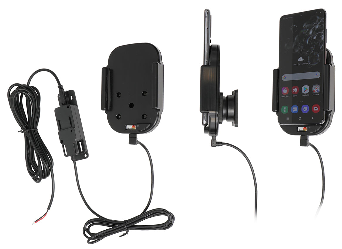 Brodit Qi Wireless Houder 719190 - Telefoonhouder Samsung Galaxy S20 4G, 5G (SM-G981B/SM-G981F)