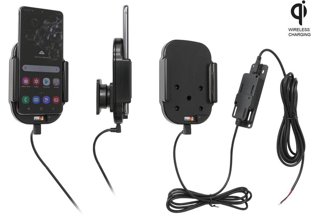 Qi wireless active holder for fixed installation 719190