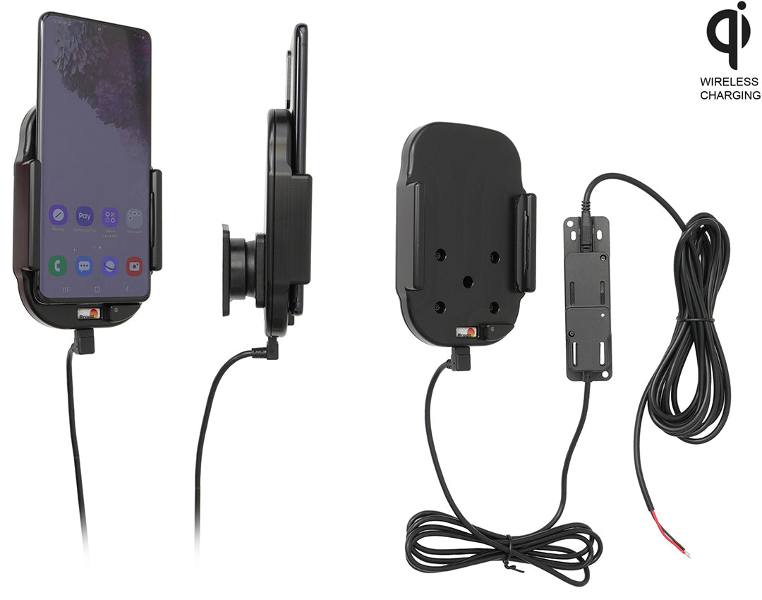 Qi wireless active holder for fixed installation 719191