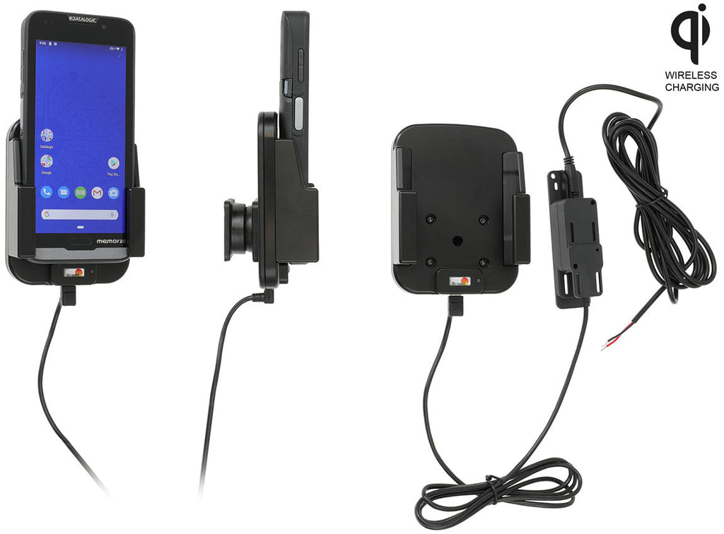Qi wireless active holder for fixed installation 719232