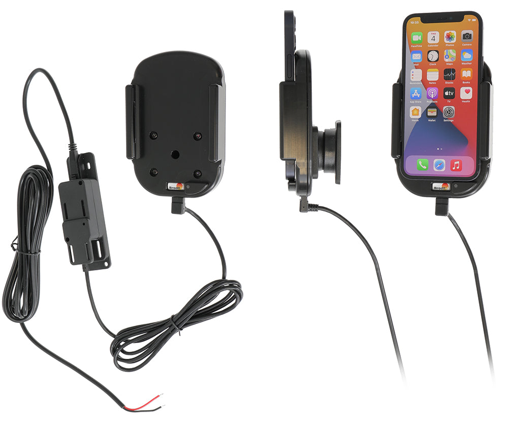 Brodit Qi Wireless Houder 719234 - Telefoonhouder Apple iPhone 12 Mini