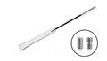 Antenne telescoop 5mm draad pin 17cm alu-staal AM/FM