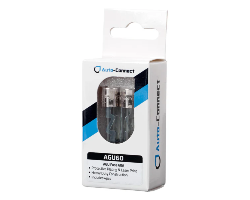Auto-Connect AGU 60A fuse nickel plated 4pcs