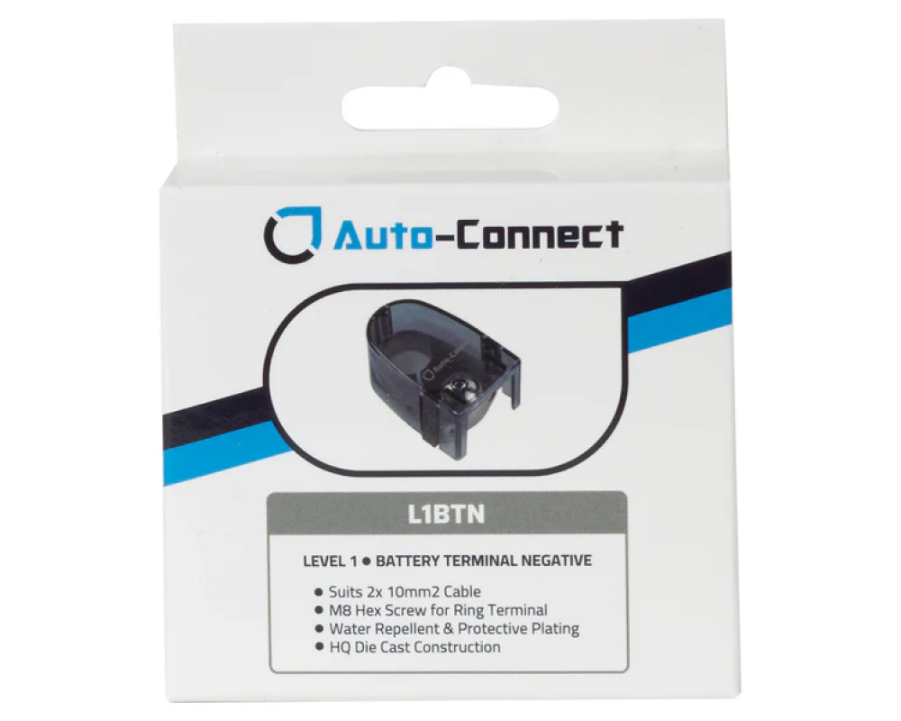 Auto-Connect Level 1 Battery terminal negative
