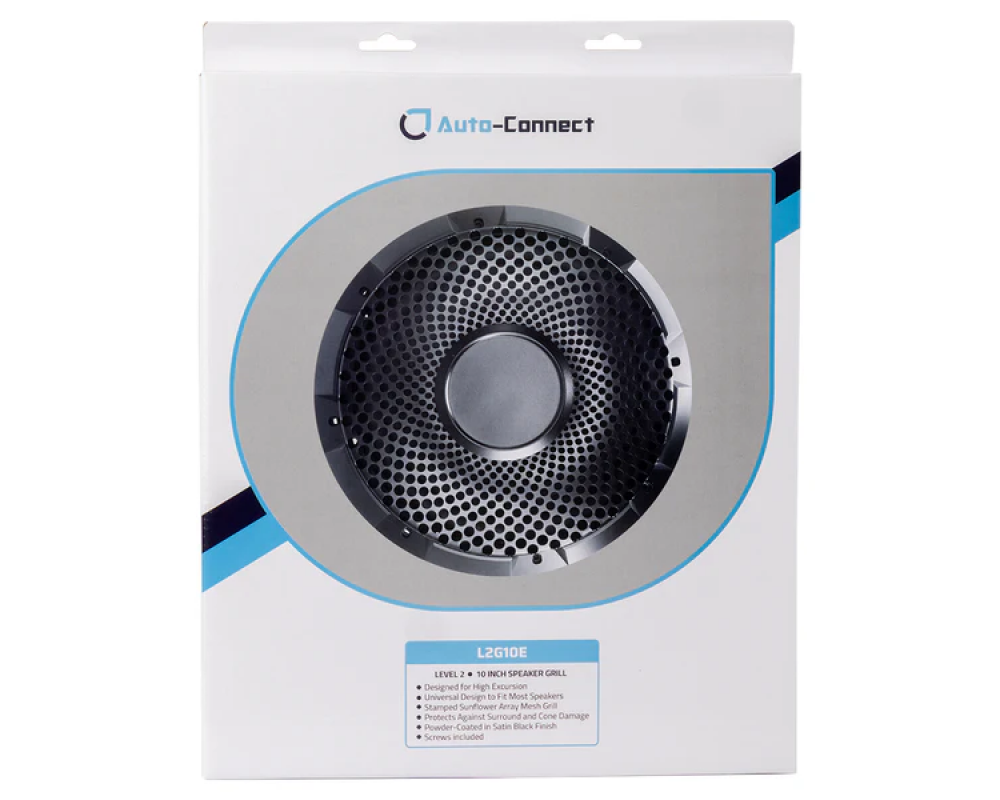 High Excursion subwoofer grill 10"