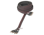 Auto-Connect Level 2 4-ch RCA cable 5,5m semi