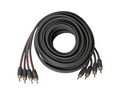 Auto-Connect Level 2 4-ch RCA cable 5,5m semi