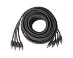 Auto-Connect Level 2 4-ch RCA cable 5,5m semi