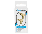 Auto-Connect L2 RCA Adapter Male -Female Angled