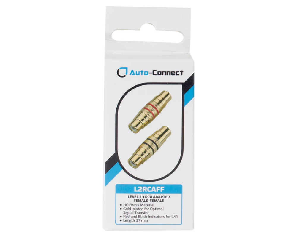 Auto-Connect L2 RCA Adapter Female -Female