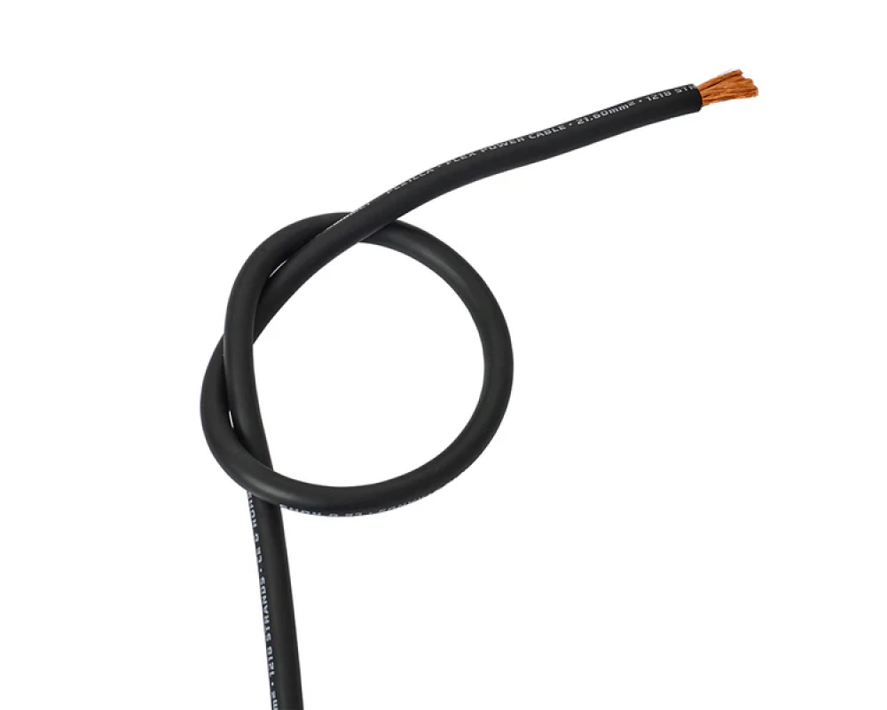 Auto-Connect Power Cable CCA Flex 10mm2 Black 50m