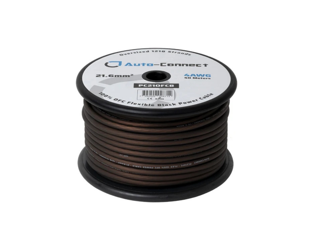 Auto-Connect Power Cable OFC Flex 21mm2 Black 50m - Universele Kabels & Connectoren - artikel 720PC21OFCB - afbeelding 5
