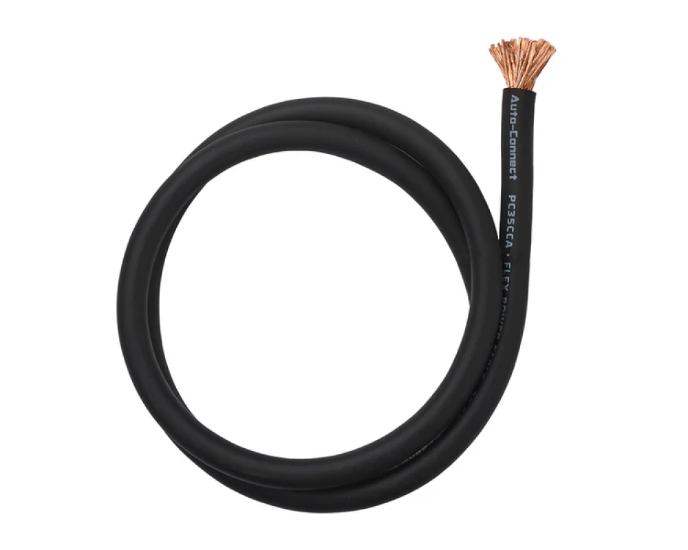 Auto-Connect Power Cable CCA Flex 35mm2 Black 30m