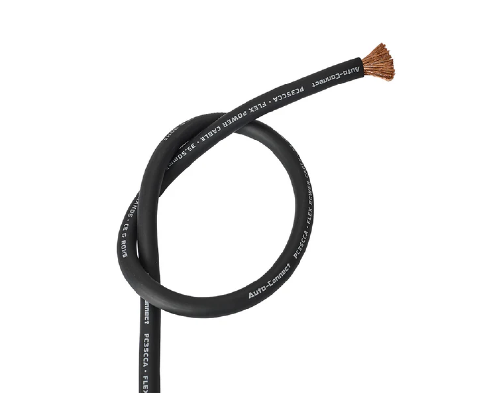 Auto-Connect Power Cable CCA Flex 35mm2 Black 30m