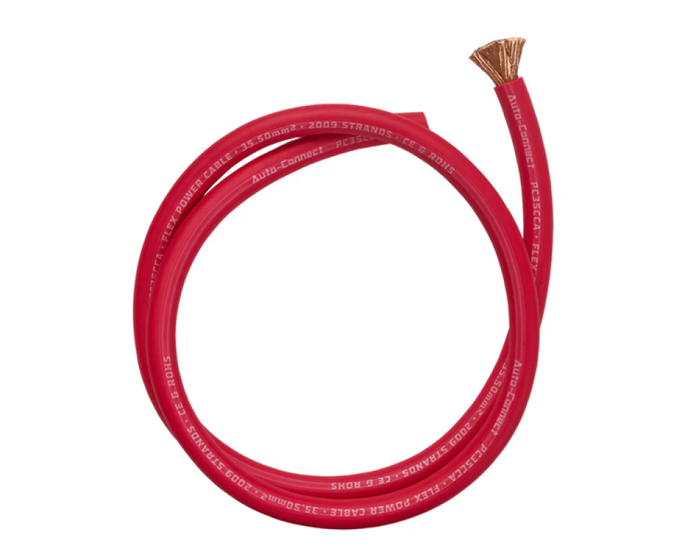 Auto-Connect Power Cable CCA Flex 35mm2 Red 30m