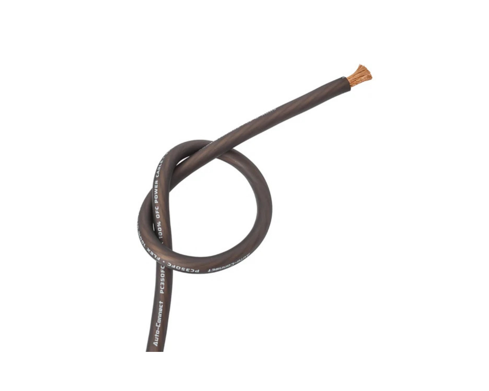 Auto-Connect Power Cable OFC Flex 35mm2 Black 30m - Universele Kabels & Connectoren - artikel 720PC35OFCB