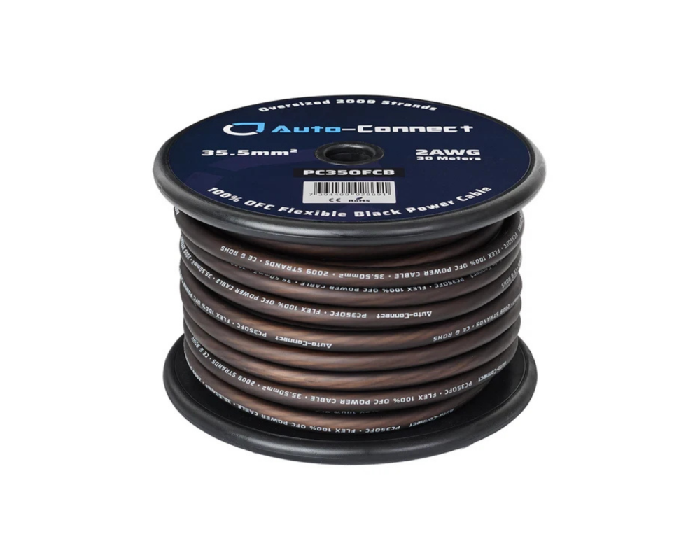 Auto-Connect Power Cable OFC Flex 35mm2 Black 30m - Universele Kabels & Connectoren - artikel 720PC35OFCB - afbeelding 5