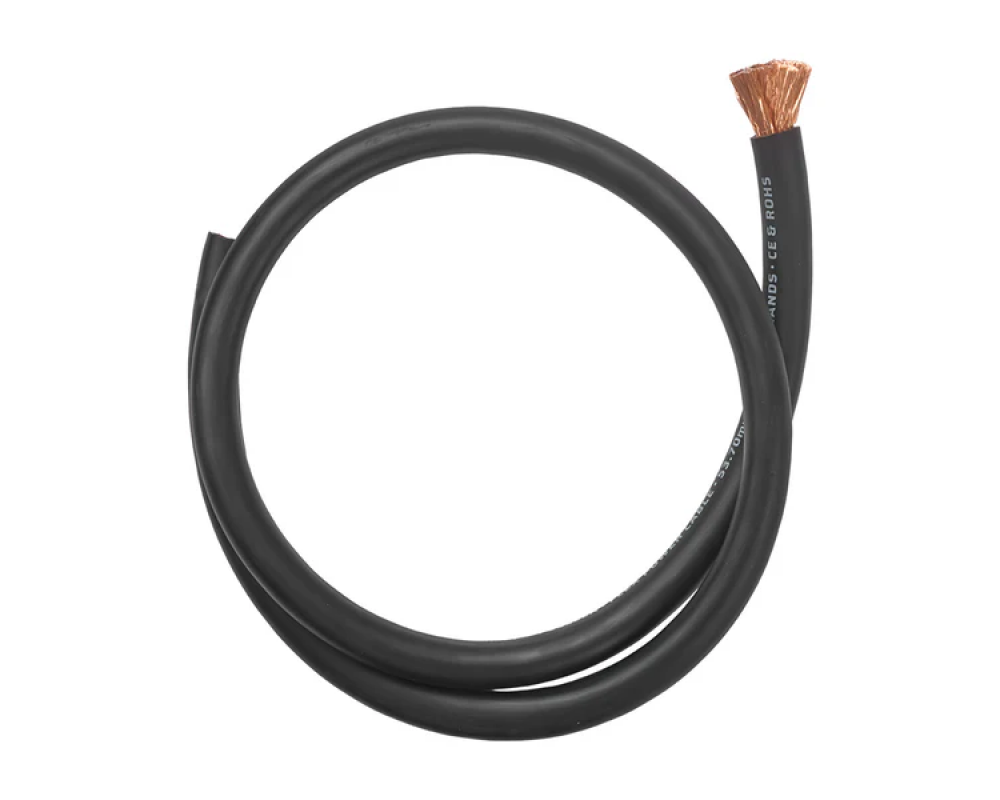 Auto-Connect Power Cable CCA Flex 53mm2 black 20m