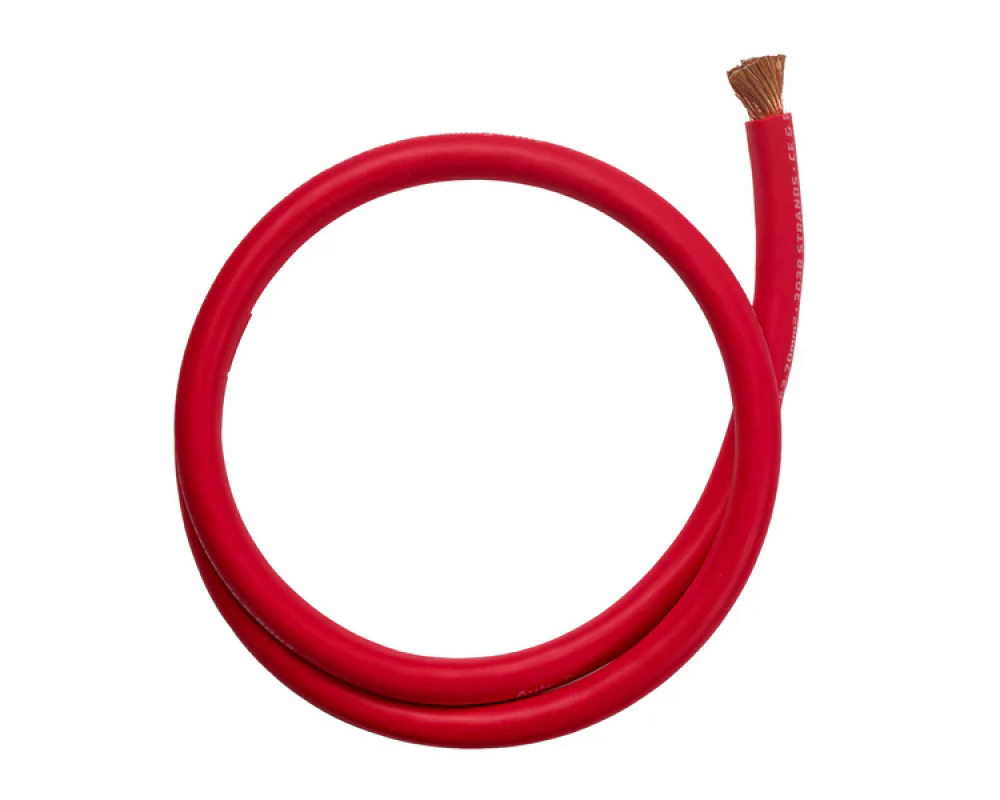 Auto-Connect Power Cable CCA Flex 53mm2 Red 20m