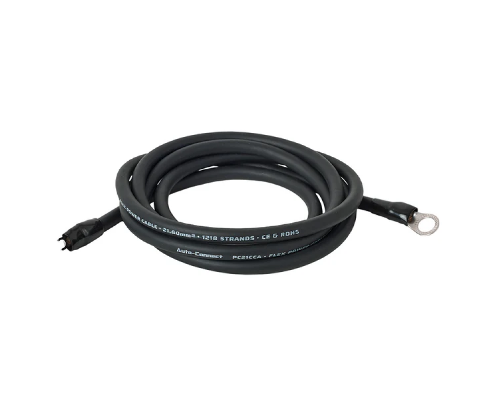 Auto-Connect Power cable CCA 21mm2 Term. 2.5M black afbeelding 4