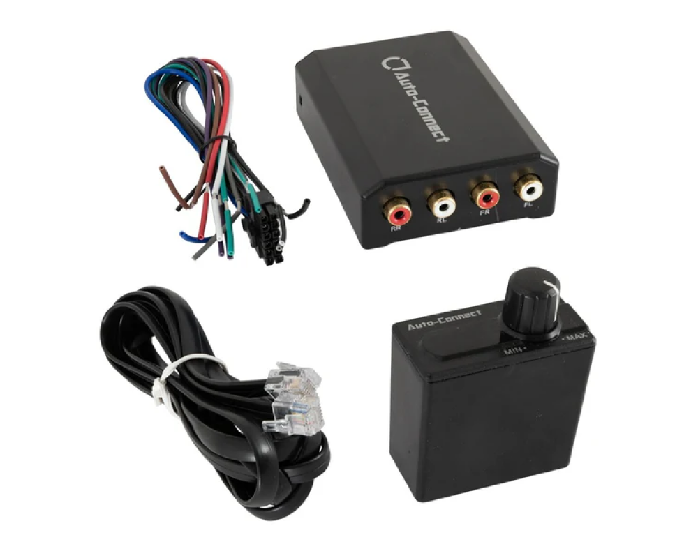 Auto-Connect 4 channel High-Low converter with volt meter