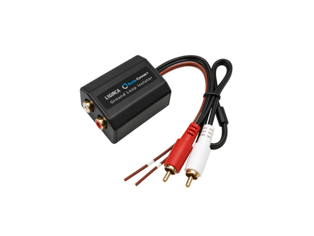 Auto-Connect Ground loop isolator, 2RCA-2RCA input - Universele Kabels & Connectoren - artikel 720L1GIRCA - afbeelding 2