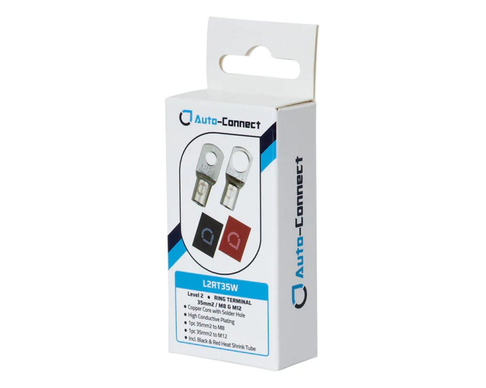 Auto-Connect Level 2 Ring Terminal 35mm2 M12/M8