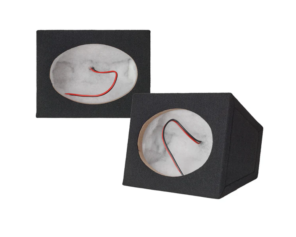 Auto-Connect Sealed Speaker Enclosures, 6x9"