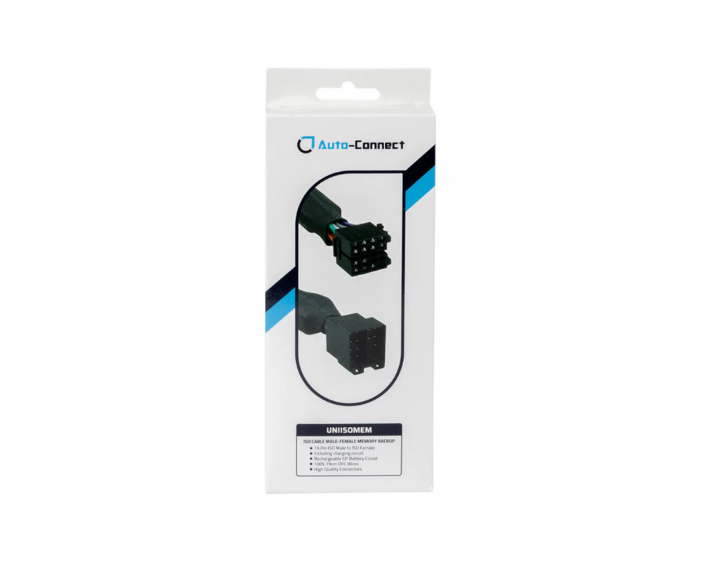 Auto-Connect ISO Cable Male-Female Memorybackup