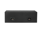 GAS Audio Power Gepoorte Subwooferkist 2x10" 60 liter