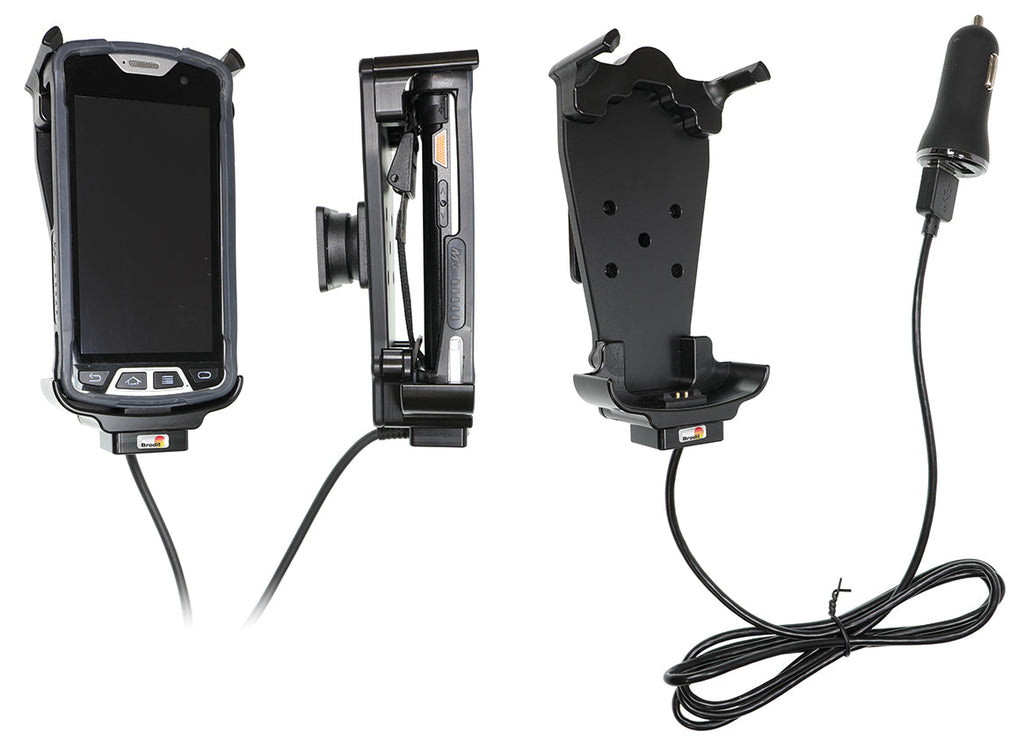 Active holder with USB-cable and cig-plug adapter 721036