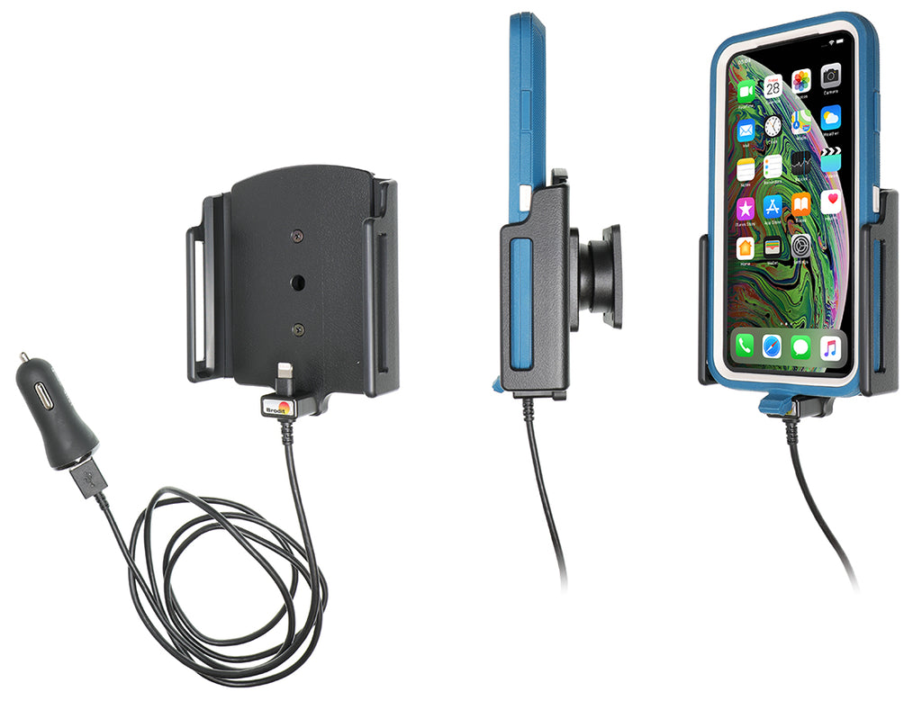 Brodit Actieve Houder 721084 - Telefoonhouder Apple iPhone 11 Pro Max / iPhone 11 Pro / iPhone 11 / iPhone Xs Max